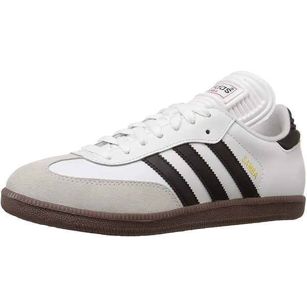 Used Adidas - Men's Samba Classic Leather Shoes - 8.5 - White - lauxsportinggoods