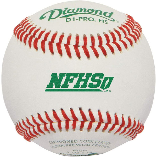 Open Box Diamond D1-PRO HS Baseball w/NFHS and NOCSAE Stamp - Dozen