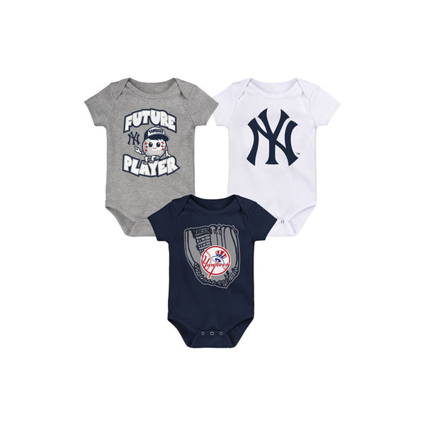 Outerstuff New York Yankees Minor Leagye Player Creepers - 3 Unit - lauxsportinggoods