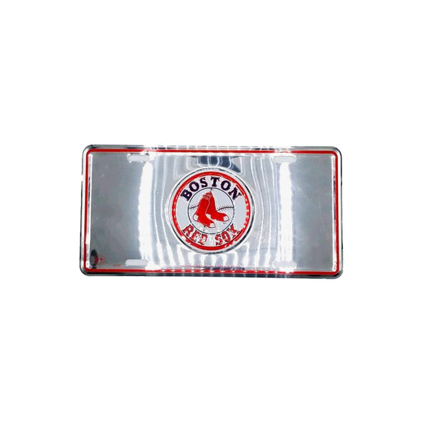 Open Box Rico R-3850 Red Sox License Plate - lauxsportinggoods