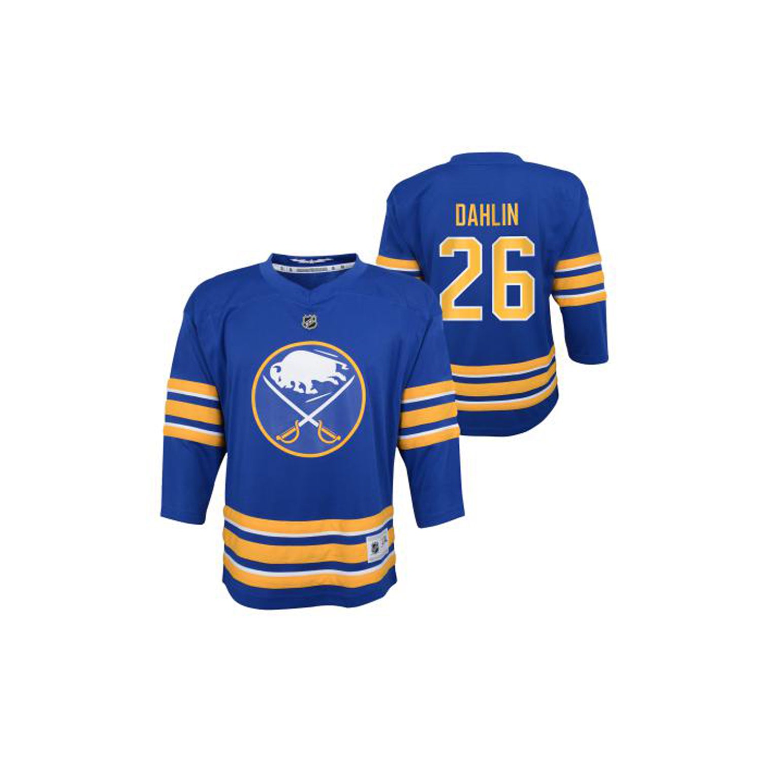 Outerstuff Boy's Buffalo Sabres Rasmus Dahlin Replica Home/Team Jersey