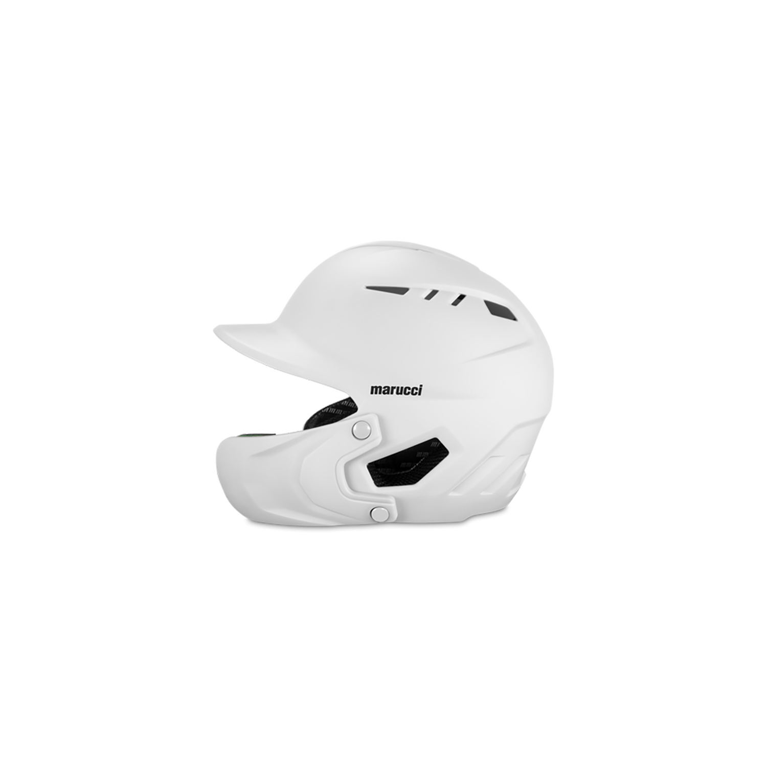 Casque De Baseball Marucci Duravent Senior - Noir Mat, Taille L (7 1/8 - 7 1/2)