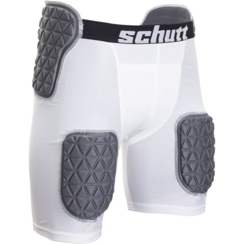 Used Schutt Protech All-In-One Girdle-Varsity XL-White - lauxsportinggoods