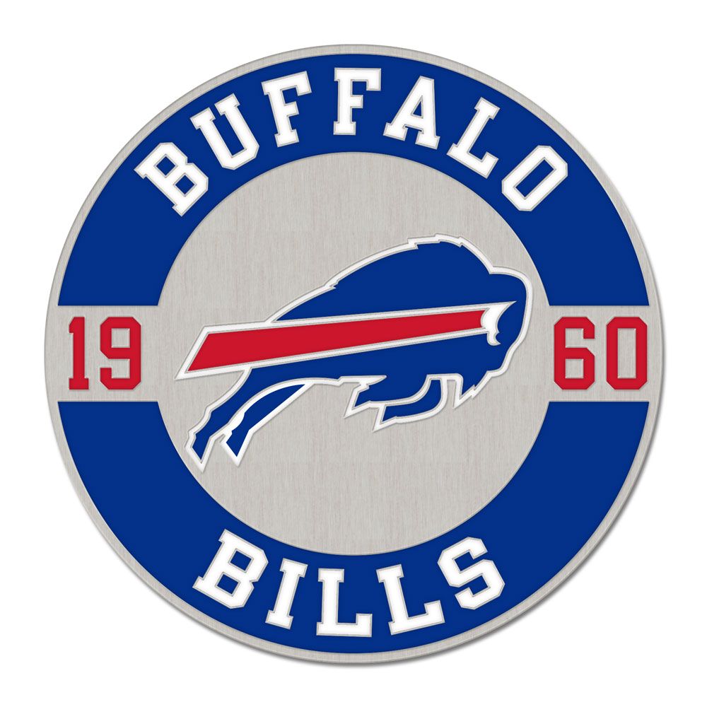 Wincraft Buffalo Bills Established Collector Enamel Pin Jewelry Card