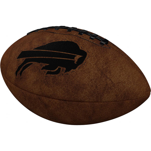 Logo Brands Buffalo Bills Mini Leather Football - lauxsportinggoods