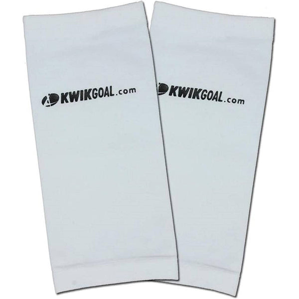 Open Box Kwik Goal Compression Sleeves - White - Youth - lauxsportinggoods
