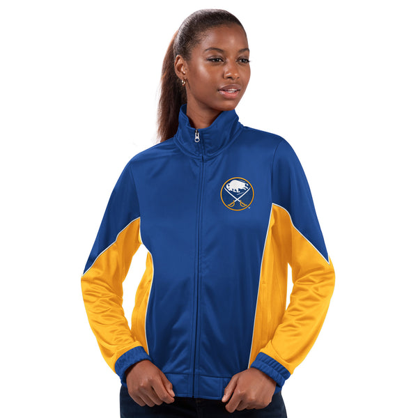 G-III Women's Buffalo Sabres Hail Mary Track Jacket - lauxsportinggoods