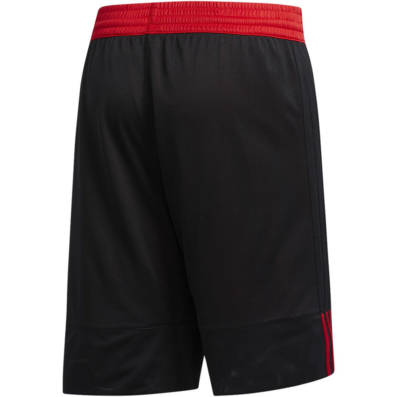 Adidas Men's 3G Speed Reversible Basketball Short - Black/Red - lauxsportinggoods