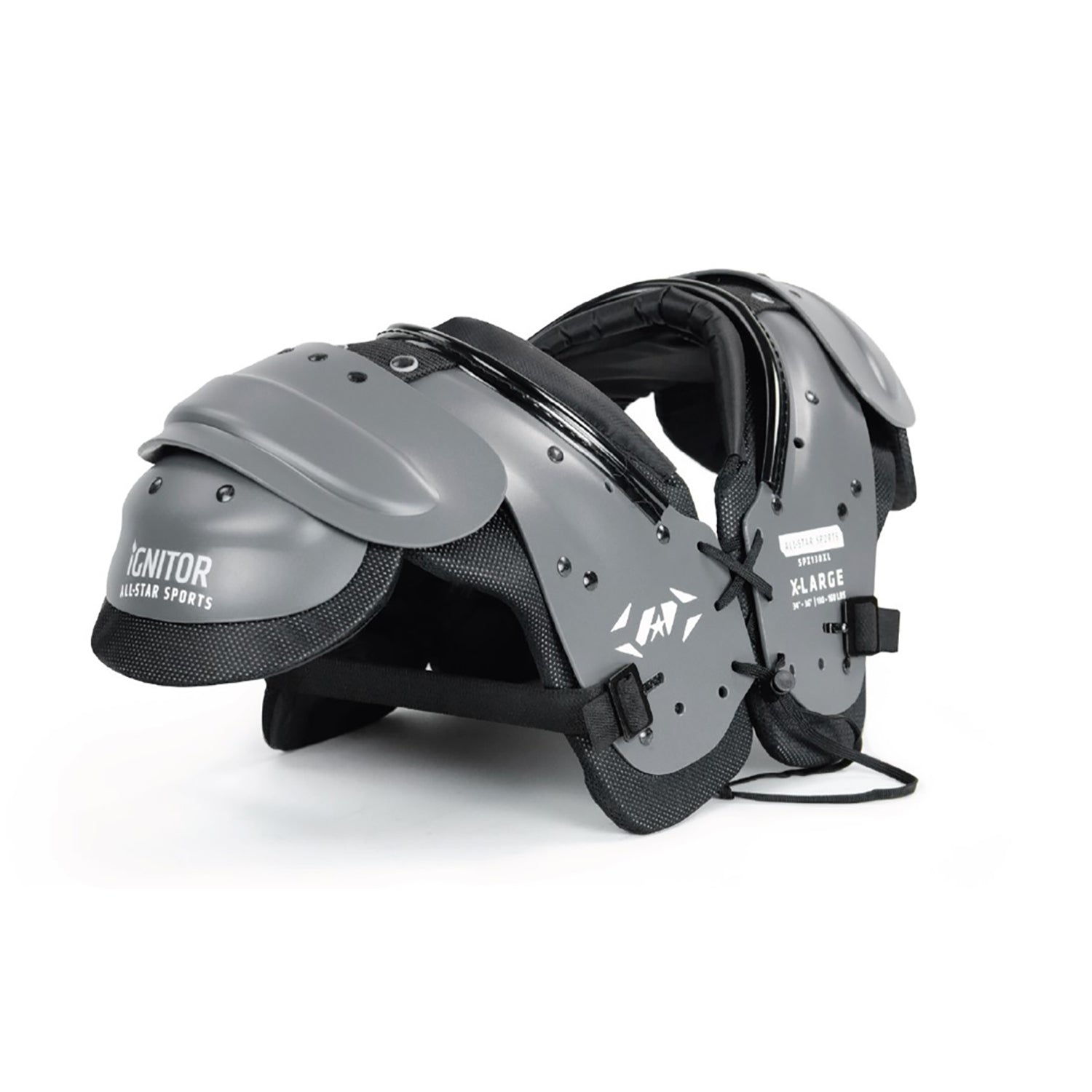 All Star IGNITOR Youth Football Shoulder Pads