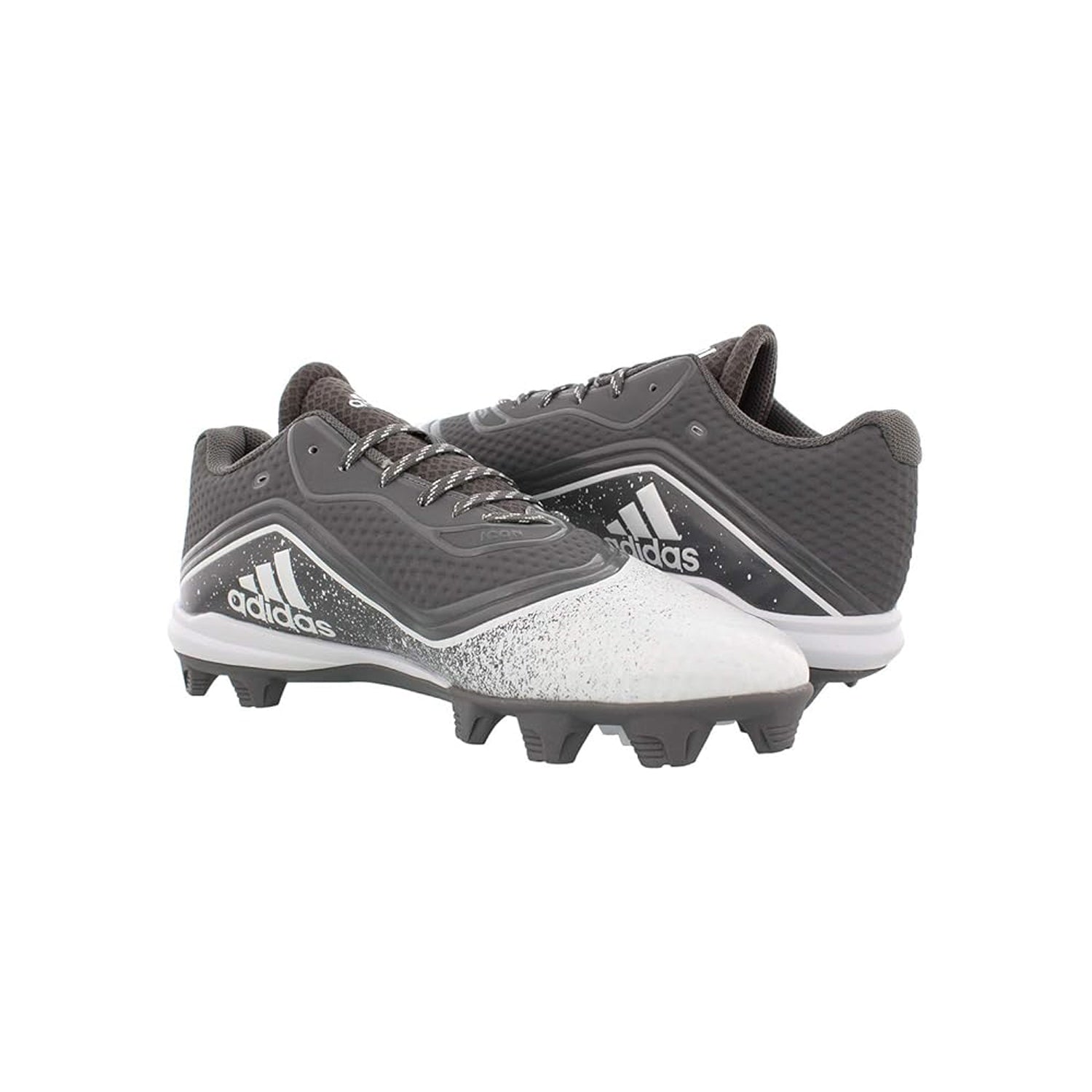 adidas gazelle silver green womens adidas Icon V Bounce White/Red Men's Baseball Cleats 12 main image 0