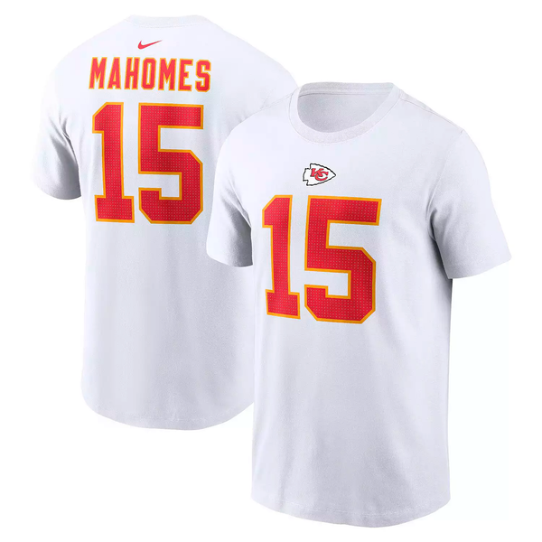 Fanatics Nike Men's Kansas City Chiefs Patrick Mahomes Player T-Shirt - lauxsportinggoods