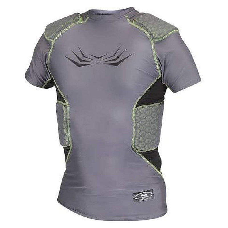 Alleson Adult Upper Body Integrated Protector Charcoal - lauxsportinggoods
