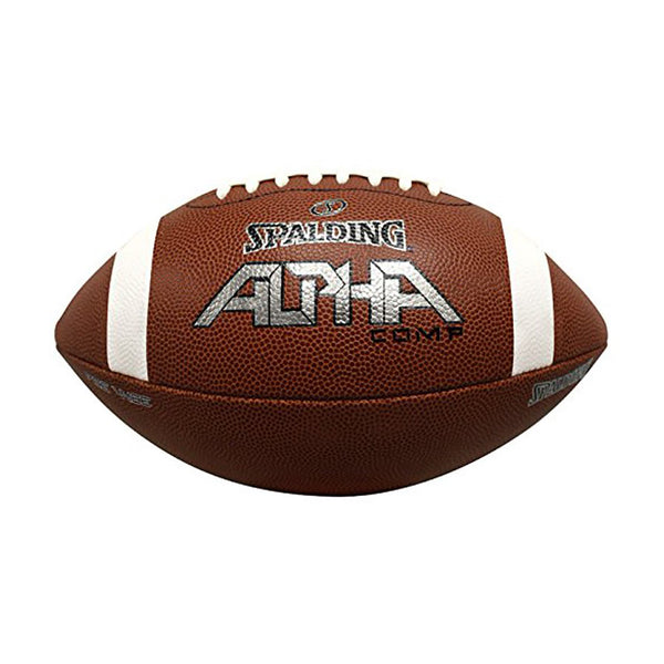 Spalding Alpha Composite Football - Brown - Youth Size - lauxsportinggoods
