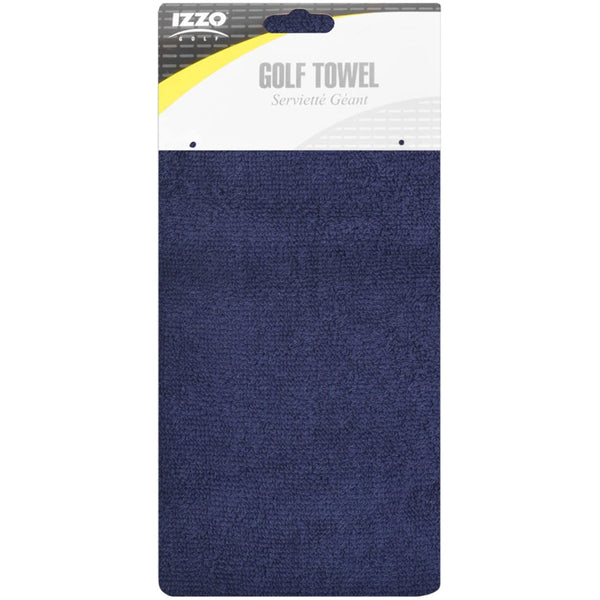 Izzo Pro Golf Towel - 16 x 25 inch - lauxsportinggoods