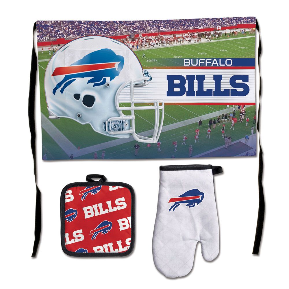 NFL Buffalo Bills Football Chrome License Plate Frame Fan Mats