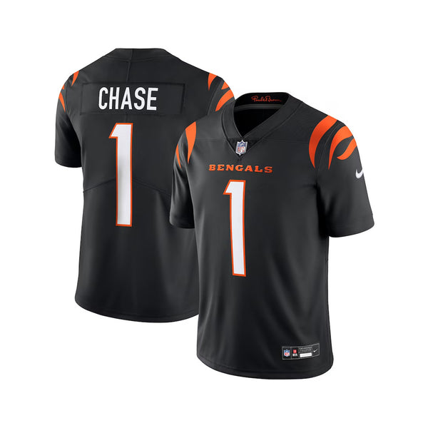 Fanatics Nike Men's NFL Cincinnati Bengals Ja'Marr Chase S/S Limited Jersey - Black - lauxsportinggoods