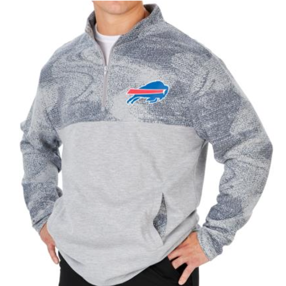 Zubaz NFL Buffalo Bills Men's Long Sleeve T-Shirt, Bills Mafia