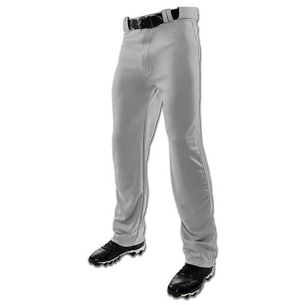 Open Box Champro Men's Standard MVP Ob Open Bottom Loose-fit Baseball Pants-X-Large-Grey - lauxsportinggoods