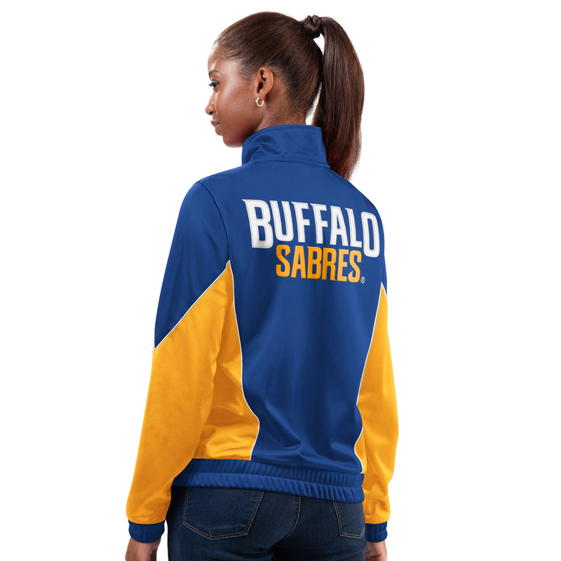 G-III Women's Buffalo Sabres Hail Mary Track Jacket - lauxsportinggoods