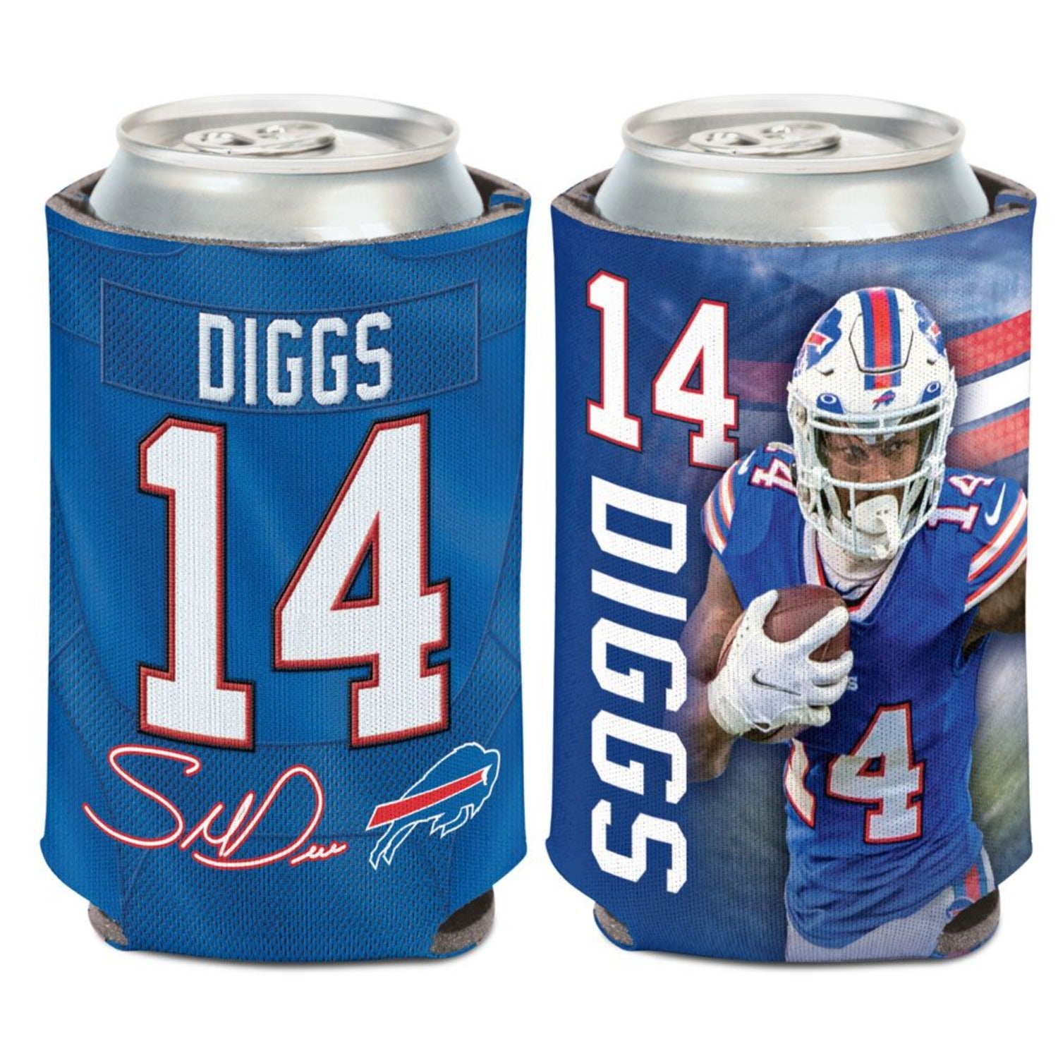 WinCraft Buffalo Bills Can Cooler 12 oz. Stefon Diggs