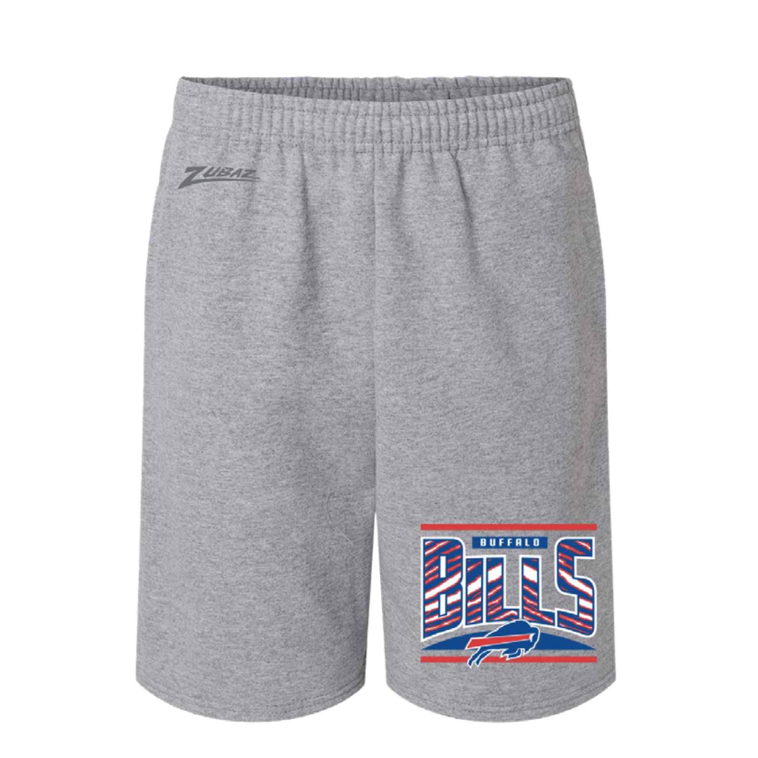 Zubaz Buffalo Bills Heather Gray Hoodie