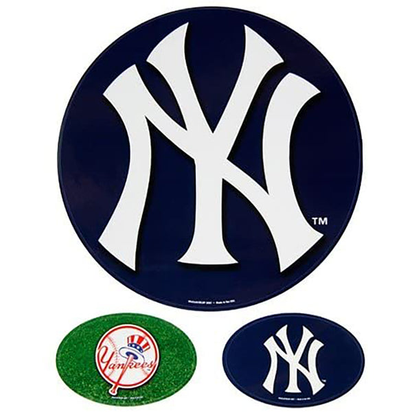 Wincraft MLB New York Yankees 3-Pack Magnet Set - lauxsportinggoods