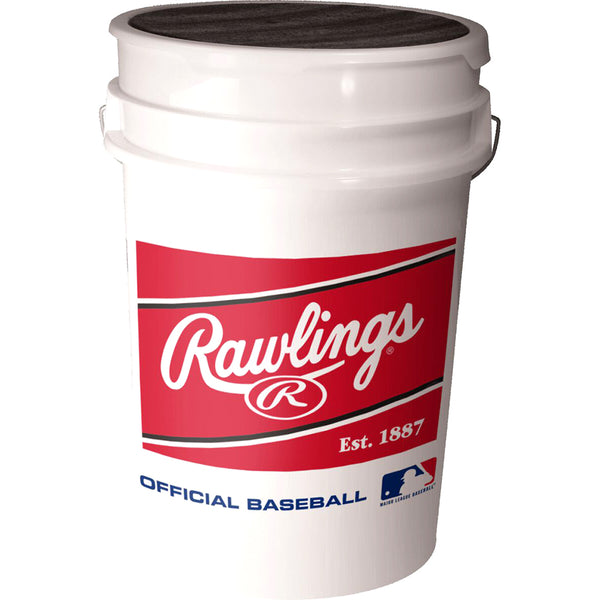 Rawlings MLB Baseball 6-Gallon Bucket - lauxsportinggoods