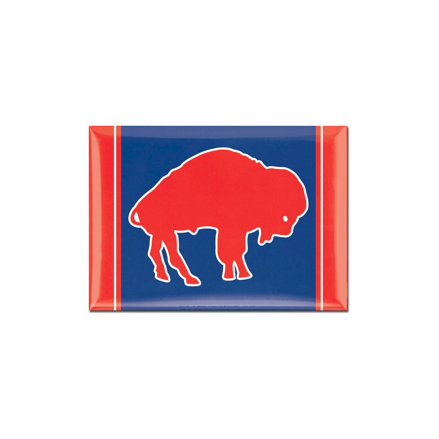 Buffalo Bison Actual Game Jersey Crest - Buffalo Bison Hockey - Sticker