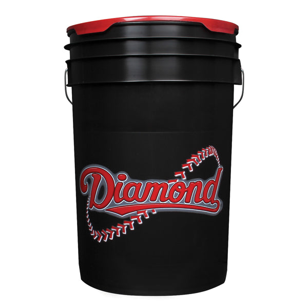 Diamond Logo Padded Seat Ball 6 Gallon Bucket