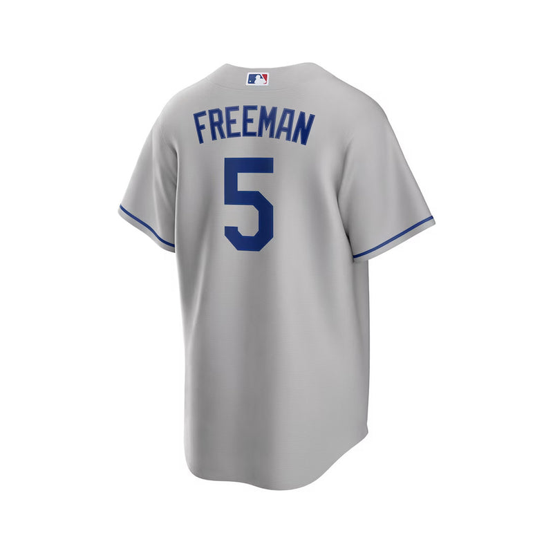 Fanatics Nike Men's Los Angeles Dodgers Freddie Freeman S/S Official Replica Jersey - Grey