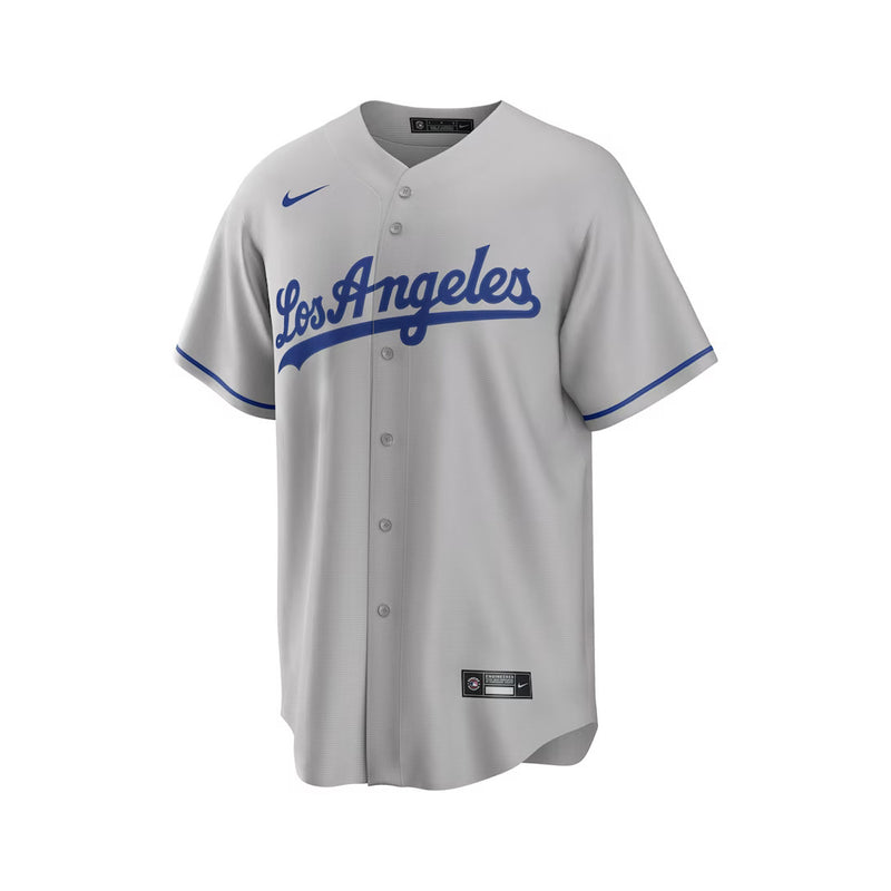 Fanatics Nike Men's Los Angeles Dodgers Freddie Freeman S/S Official Replica Jersey - Grey