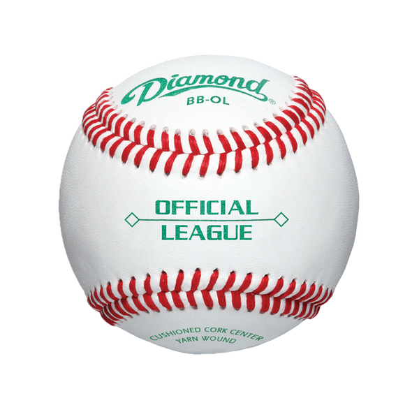 Diamond Sports BB-OL Official League Baseball - 1 Dozen