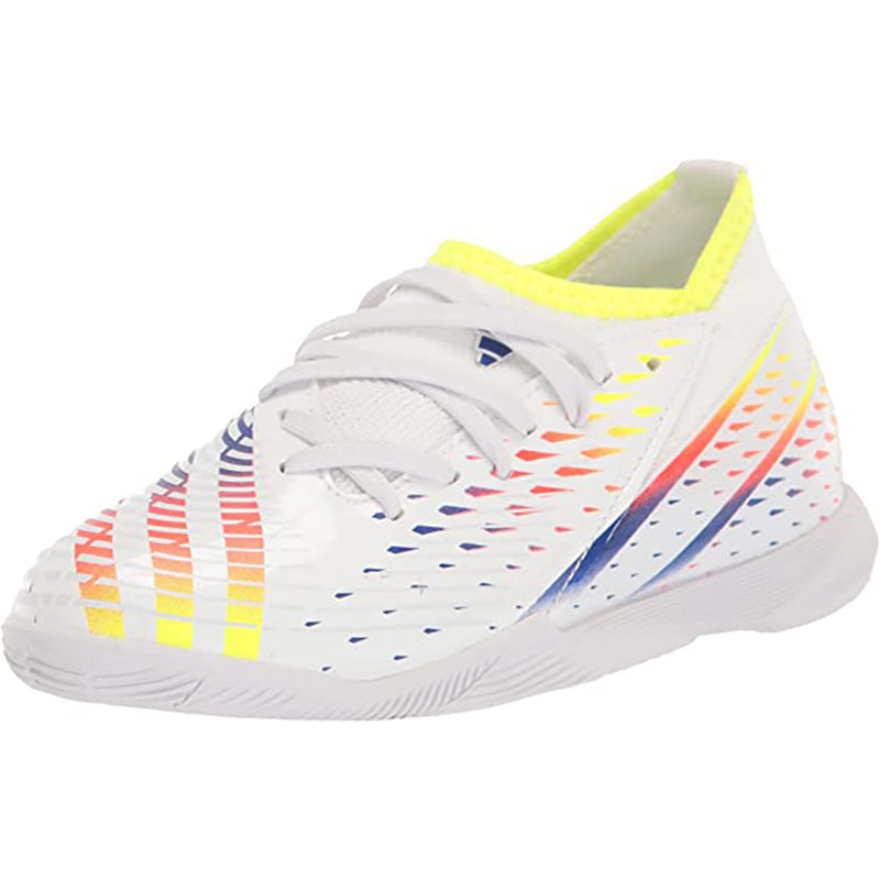 Adidas Youth Predator Edge.4 Turf Soccer Shoes - White - lauxsportinggoods