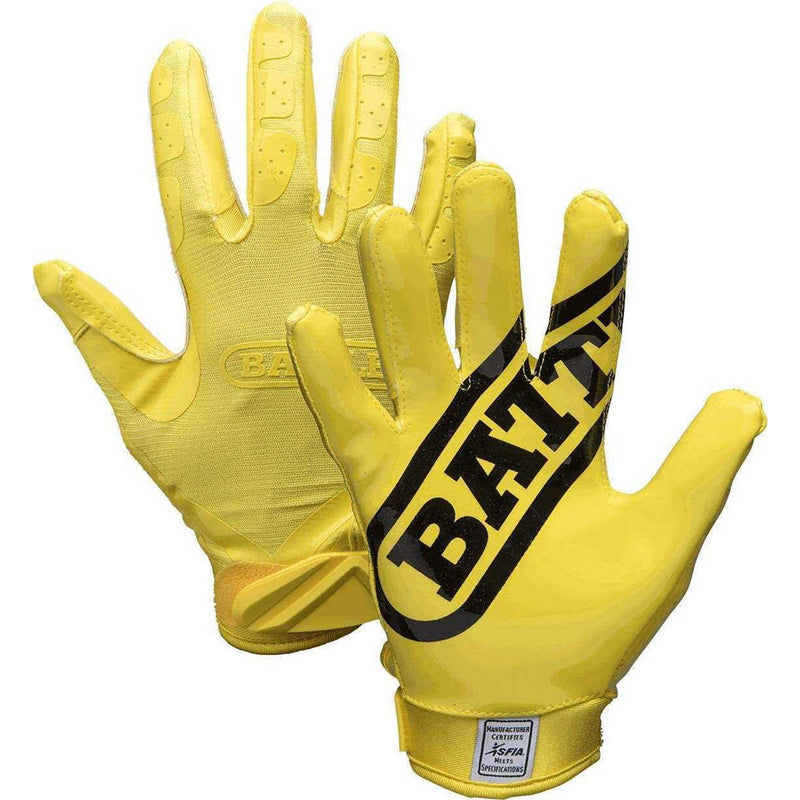 Battle Adult Double Threat Receiver Gloves - lauxsportinggoods