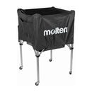 Molten - 30 Balls Standard Square Volleyball Cart  - Black - lauxsportinggoods