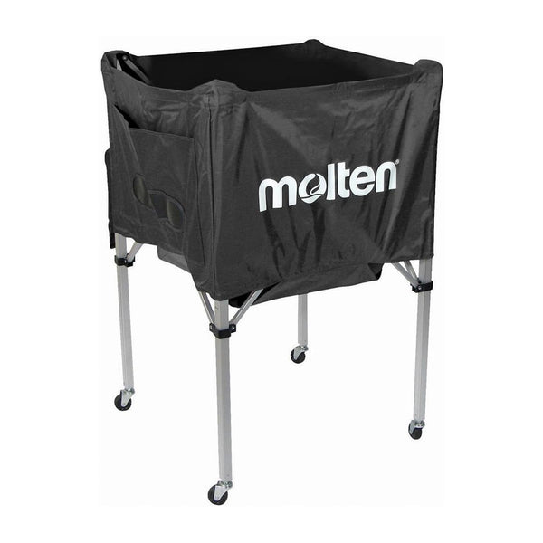 Molten - 30 Balls Standard Square Volleyball Cart  - Black