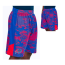 Zubaz Men's Buffalo Bills Hidden Lines Print Short w/ Solid Accent - lauxsportinggoods