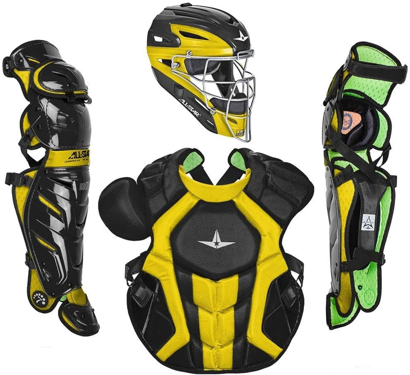 All Star S7 AXIS Professional Catcher's Kit Two Tone NOCSAE Adult