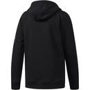 Open Box Adidas - Youth Training Fleece Hood - Large - Black/White - lauxsportinggoods