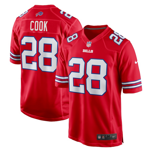 Fanatics Nike Men's Buffalo Bills James Cook BB2A  Alt 2 Game Jersey