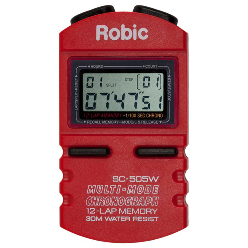 Robic SC-505W 12 Memory Chrono - lauxsportinggoods