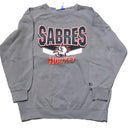 Starter Men's Buffalo Sabres Garment Dye Crewneck Sweat?hirt - lauxsportinggoods