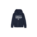 Outerstuff Boy's New York Yankee Target Base Fleece Pullover Hoodie - Navy - lauxsportinggoods