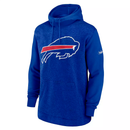Nike Men's NFL Buffalo Bills Pullover Fleece Hoodie - Royal - lauxsportinggoods