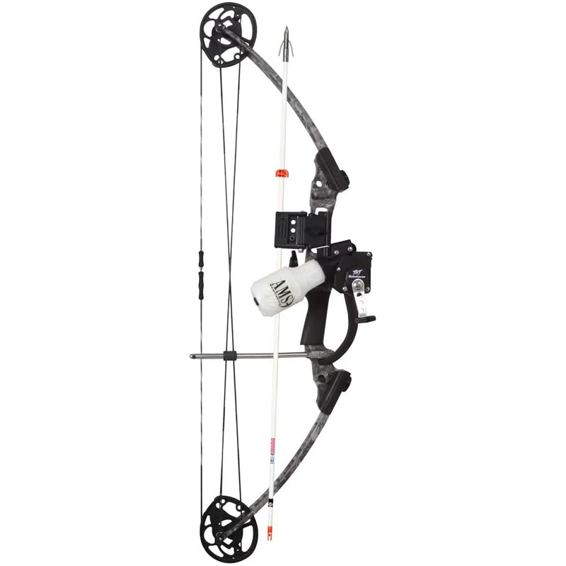 AMS Bowfishing Hooligan V2 Compound Bow Kit - Right Hand - lauxsportinggoods
