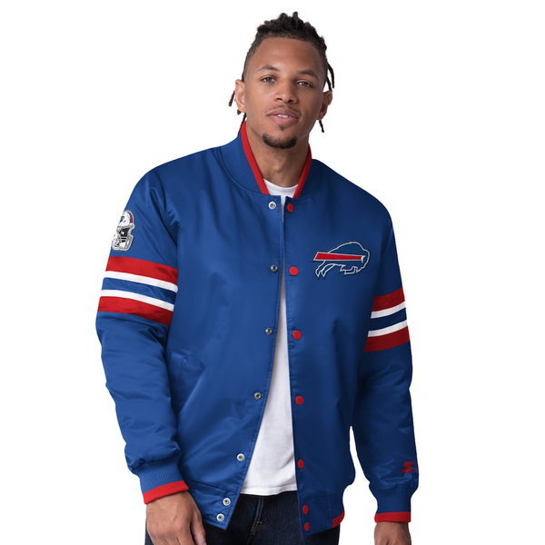 Starter Men's Buffalo Bills Scout I Varsity Jacket