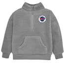 Gerber Boy's Buffalo Bills 1/4 Zip Up Pullover - Grey - lauxsportinggoods