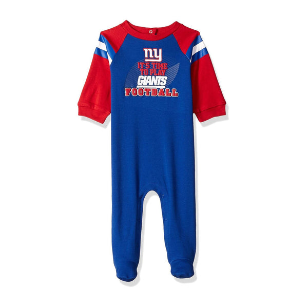 Gerber Infant NFL New York Giants Sleep And Play Bodysuit - lauxsportinggoods