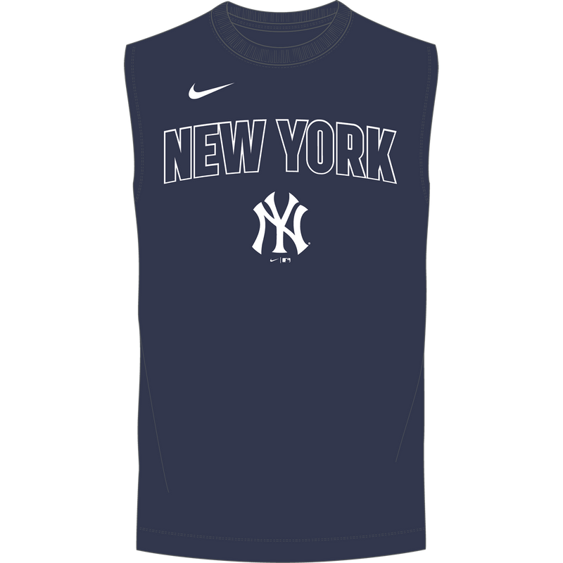 Nike Men's MLB New York Yankees Knockout Muscle Tank Top - lauxsportinggoods