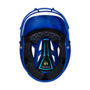 Champro HX Rise Batting Helmet w/Facemask - Royal - MD - lauxsportinggoods